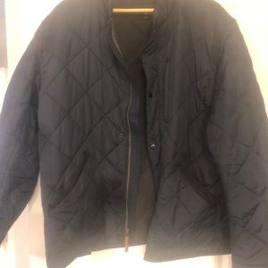 Jcrew men’s navy quilted jacket XXL